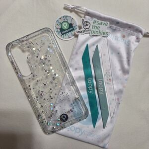 Clear Sparkle Loopy Case (Galaxy S25)